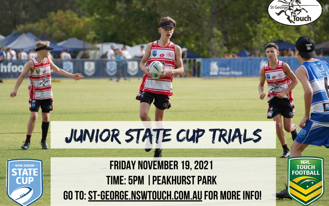 Junior State Cup 2022: Expressions of Interest