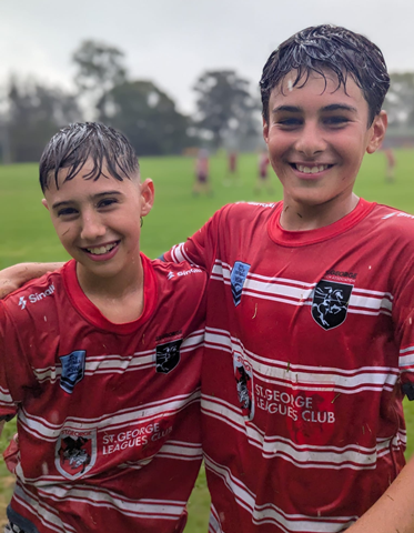 Kids Playing in the wet